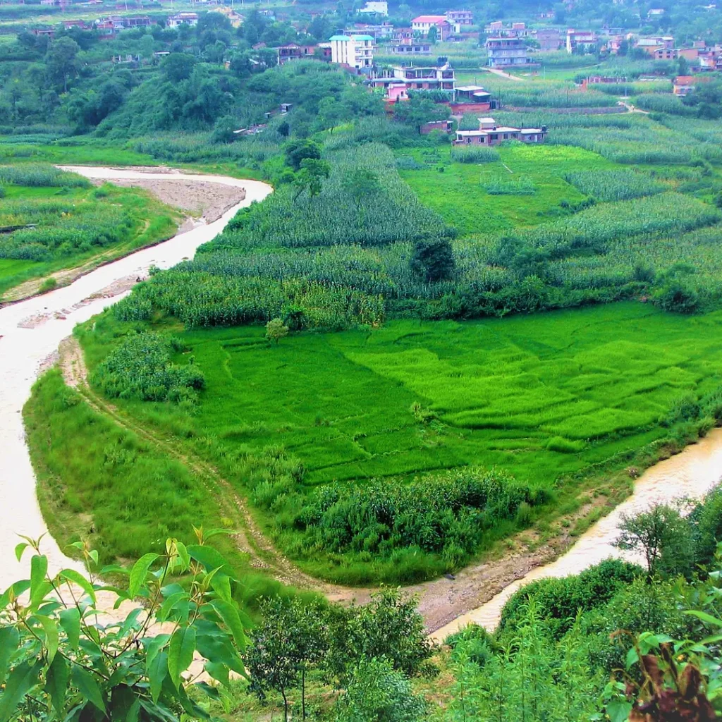 river bend